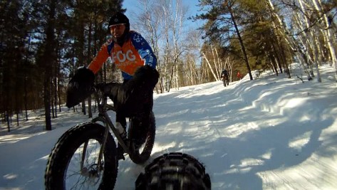 16. Grand Beach Fat Bike Ride 23 Mar 14 - Rear Cam 11