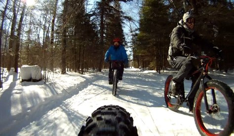 17. Grand Beach Fat Bike Ride 23 Mar 14 - Rear Cam 13
